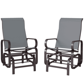 Gliding Lounger Chair Set of 2