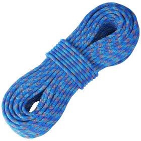 VEVOR 10.2mm Dynamic Climbing Rope, 60M(197ft) Outdoor Rock Climbing Rope 25KN Breaking Tension