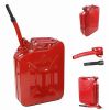 Jerry Fuel Can, 5.3Gallon/20L Portable Jerry Gas Can with Flexible Spout System