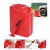 Jerry Fuel Can, 5.3Gallon/20L Portable Jerry Gas Can with Flexible Spout System