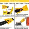 Chainsaw Sharpener: Universal Chainsaw Blade Sharpener Portable Non-Metallic ABS Material Chainsaw Sharpener Tool